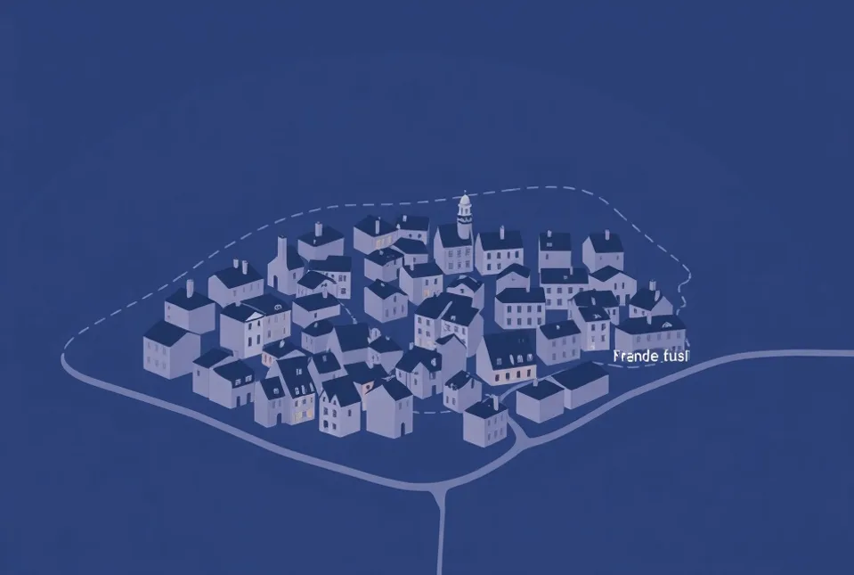 Carte du secteur d'intervention autour de Persan (95340)